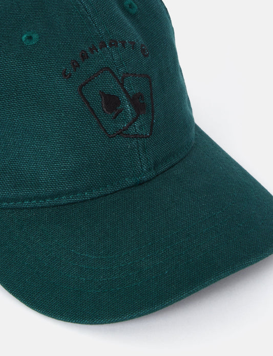 Casquette 6 panneaux New Frontier - Vert Botanique/Noir