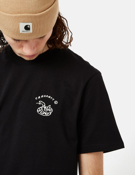 T-shirt New Frontier (biologique) - Noir
