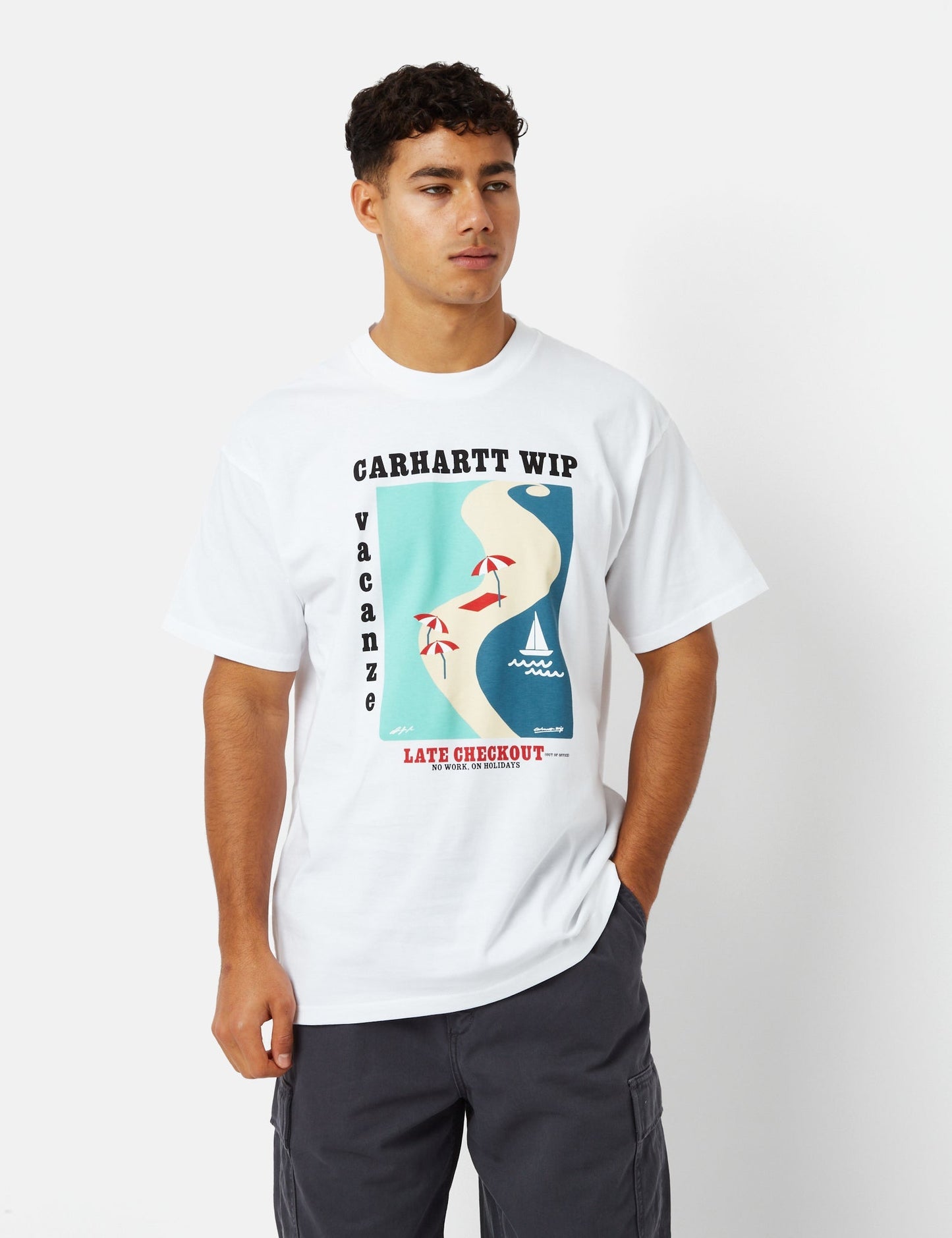 Vacanze T-Shirt (Organic) - Piscine Blue