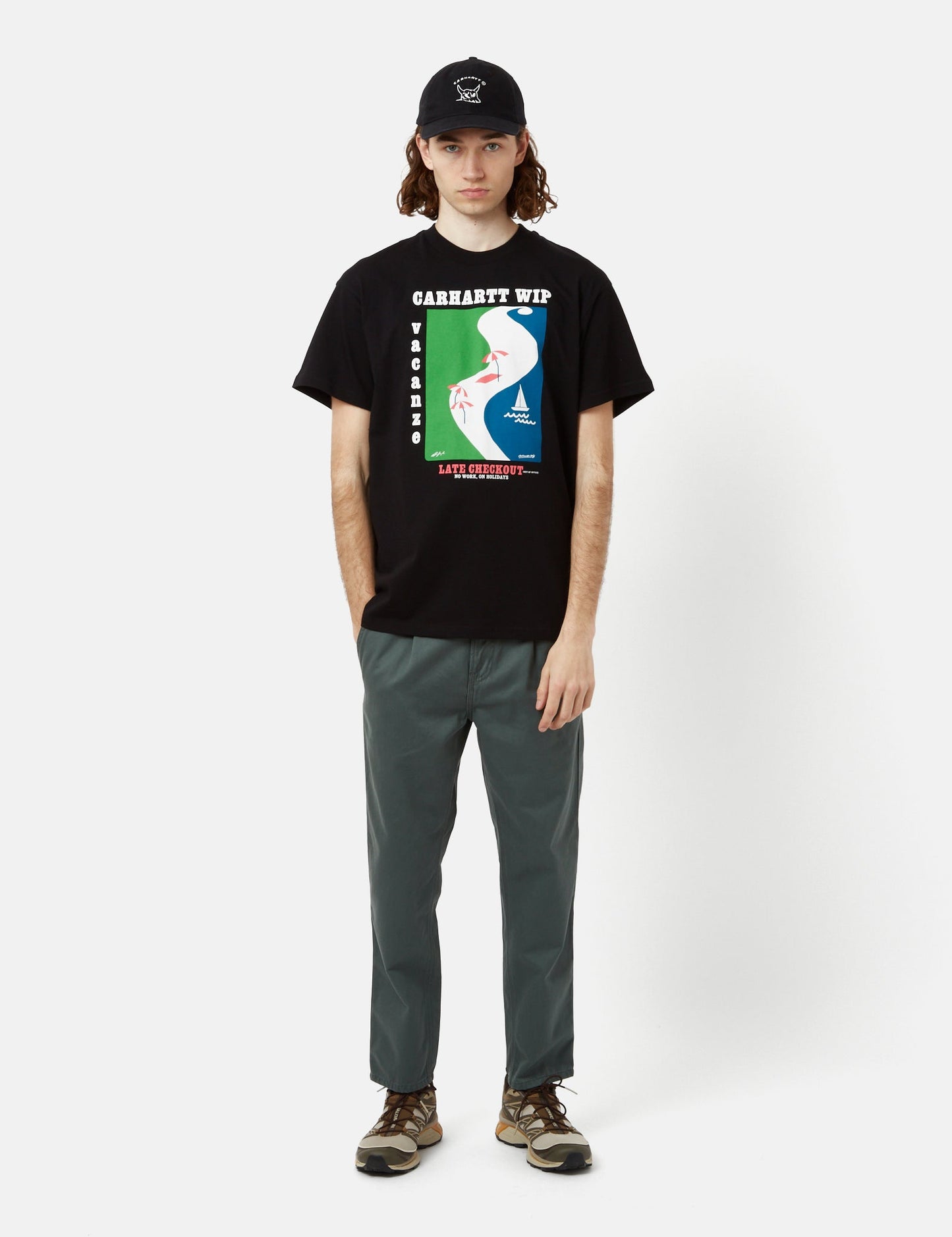 T-Shirt Vacanze (Bio) - Noir