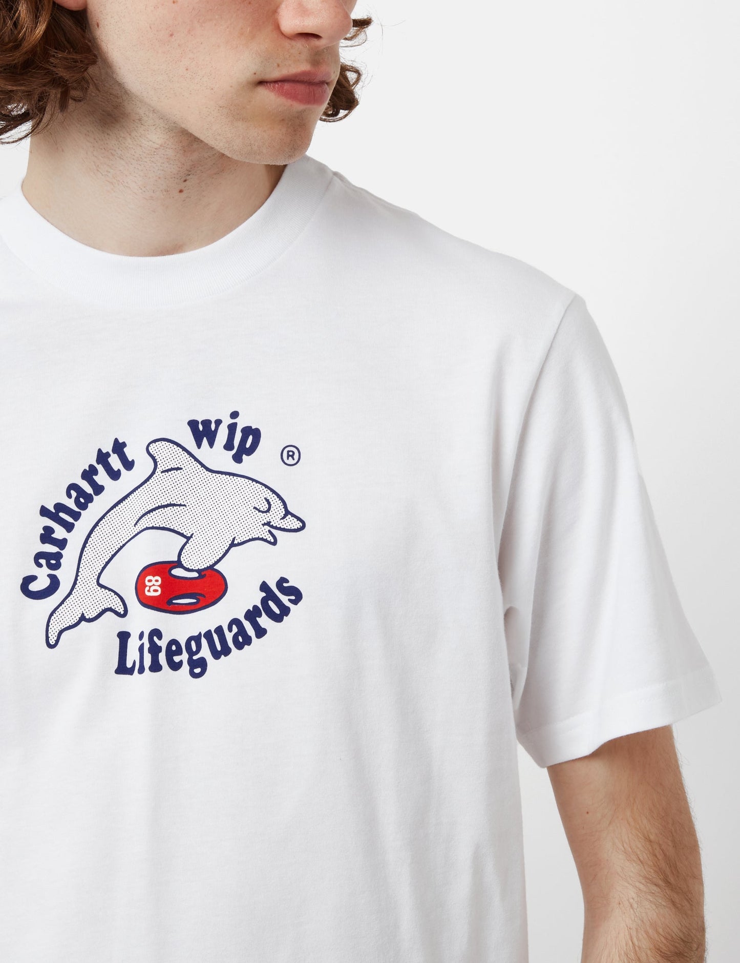 T-shirt Sauveteur (Bio) - Blanc