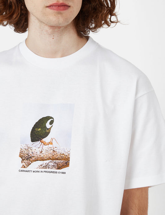 Antleaf T-Shirt (Bio) – Weiß