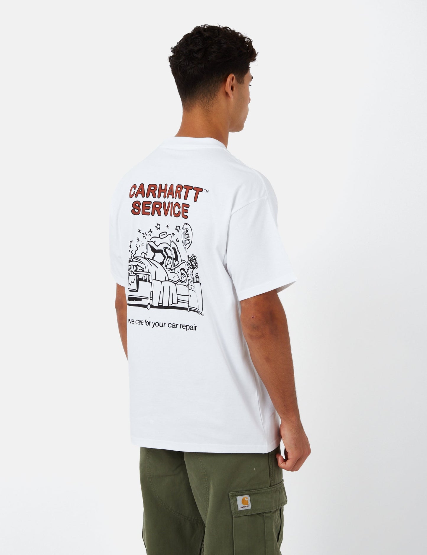 Auto Reparatur T-Shirt (Bio) - Schwarz
