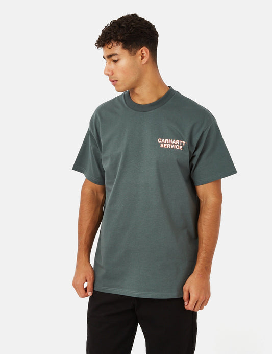 T-Shirt Autoreparatur (Bio) - Jura Grün