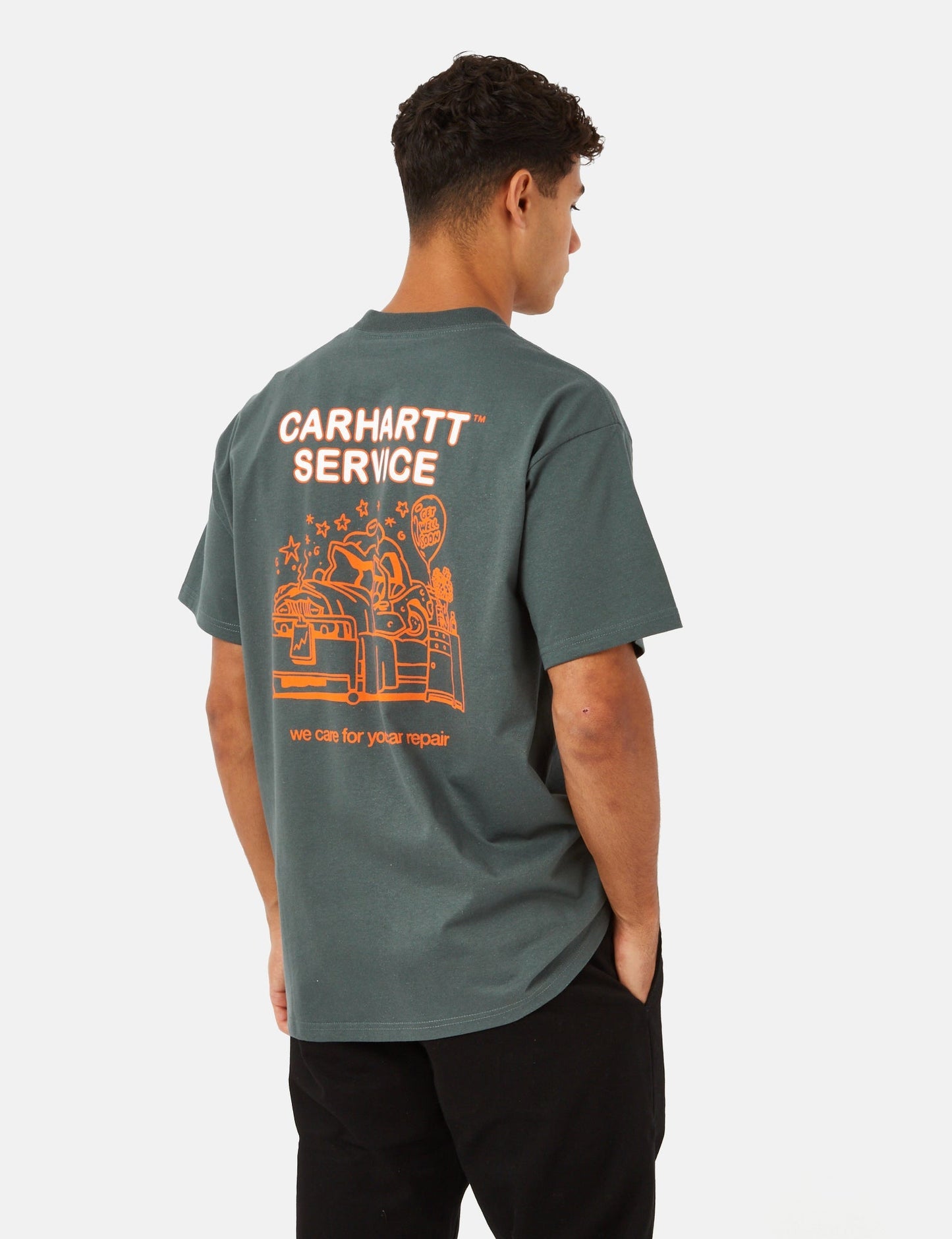 Auto-Reparatur T-Shirt (Bio) - Weiß