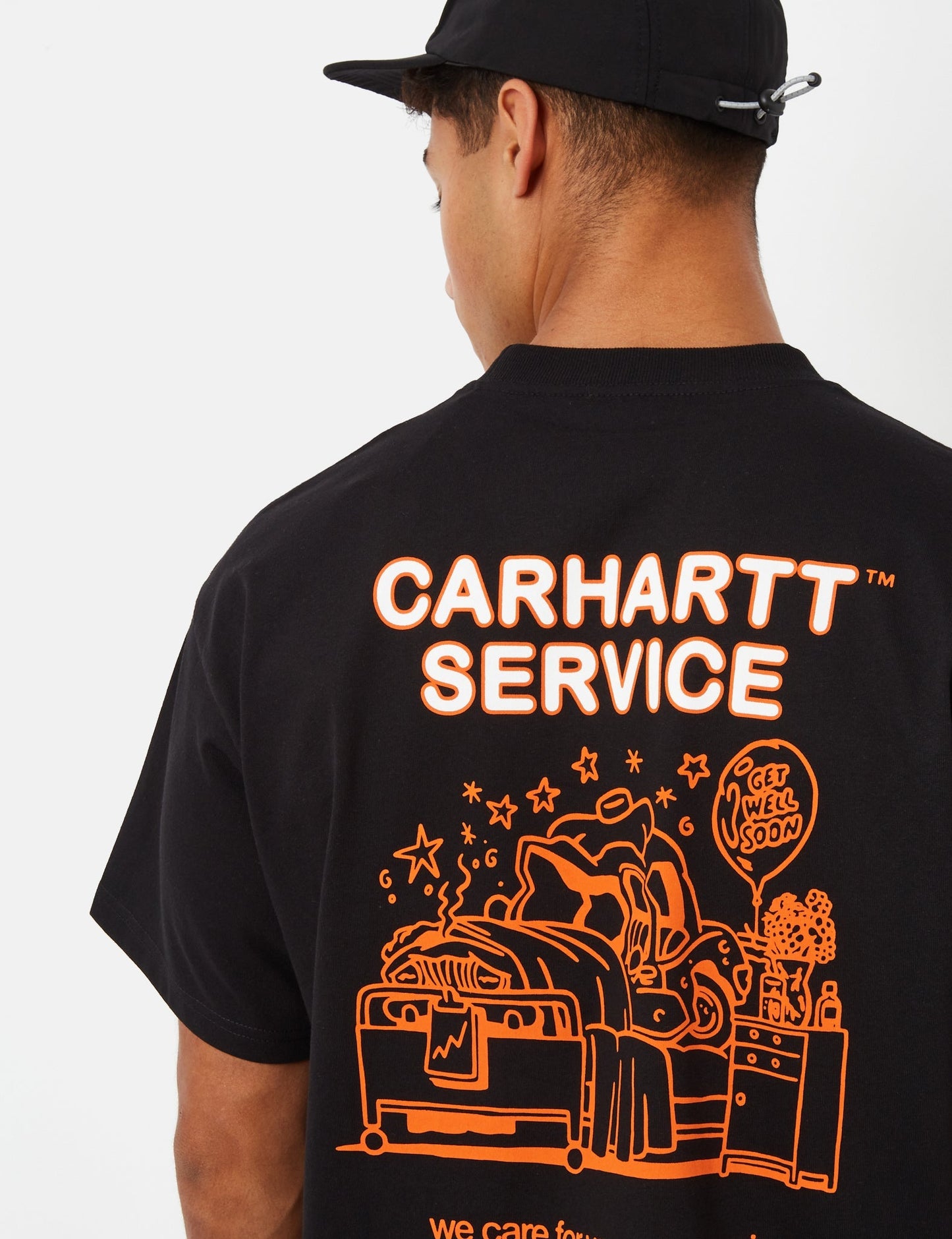 Auto Reparatur T-Shirt (Bio) - Schwarz