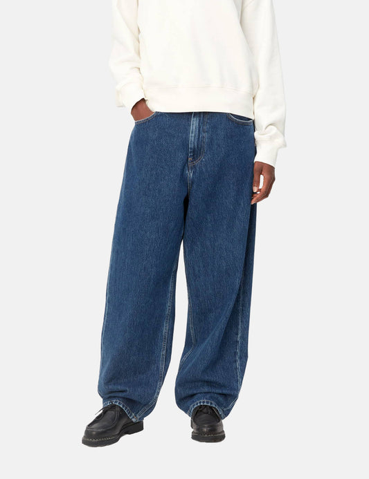Pantalon Brandon Femme (Denim) - Délavé Bleu
