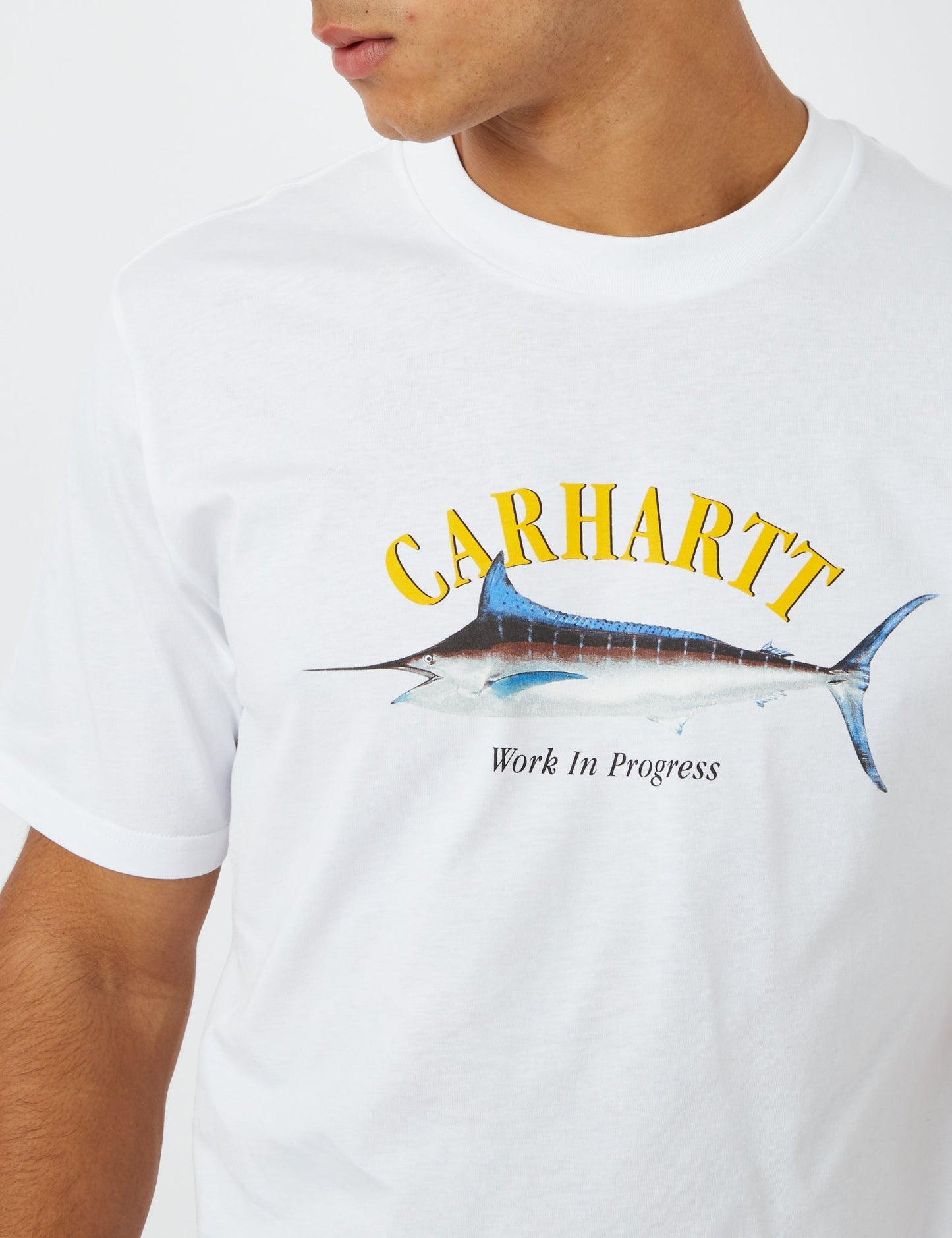 Marlin T-Shirt (Bio) - Weiß
