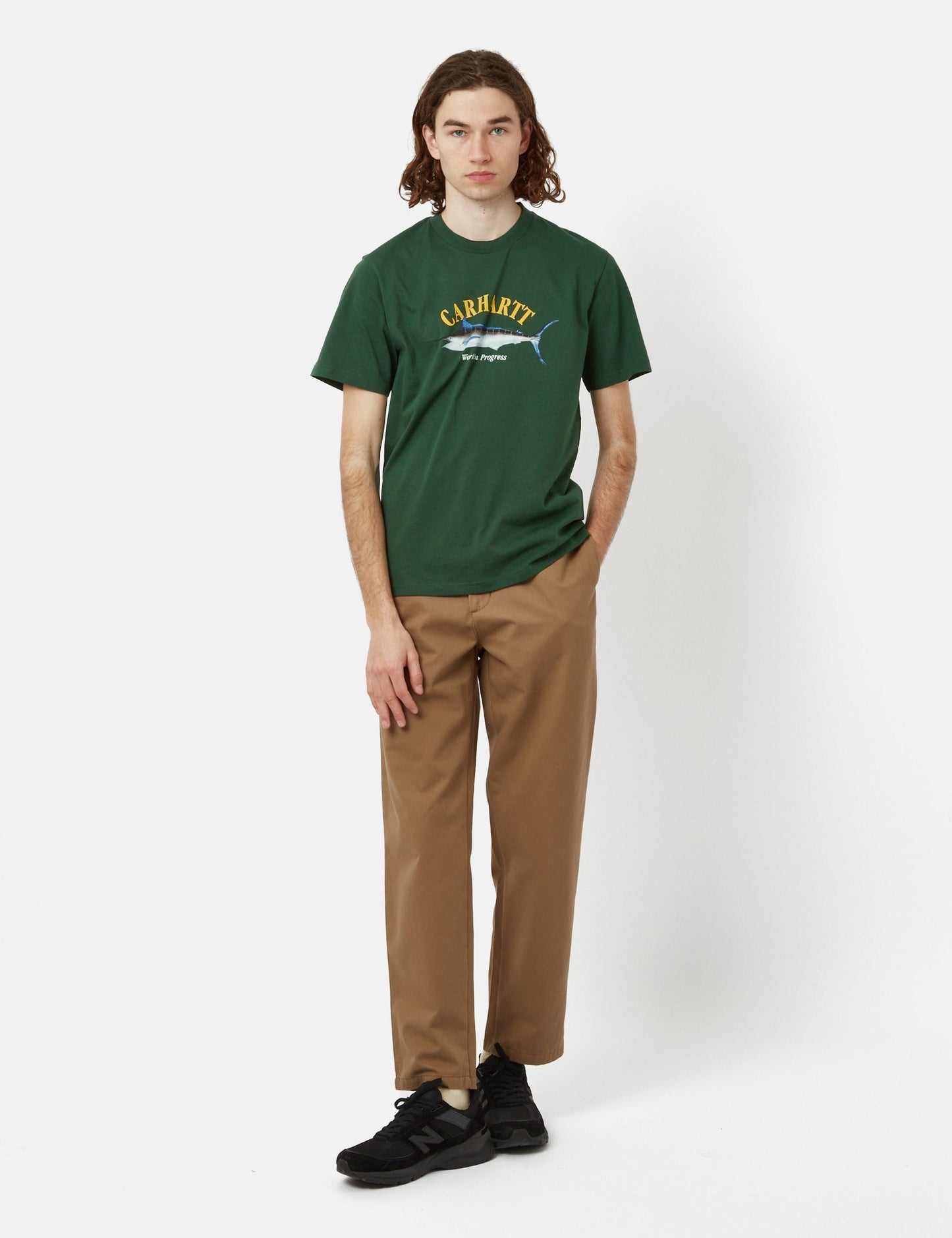 T-shirt Marlin (Biologique) - Vert Cabane