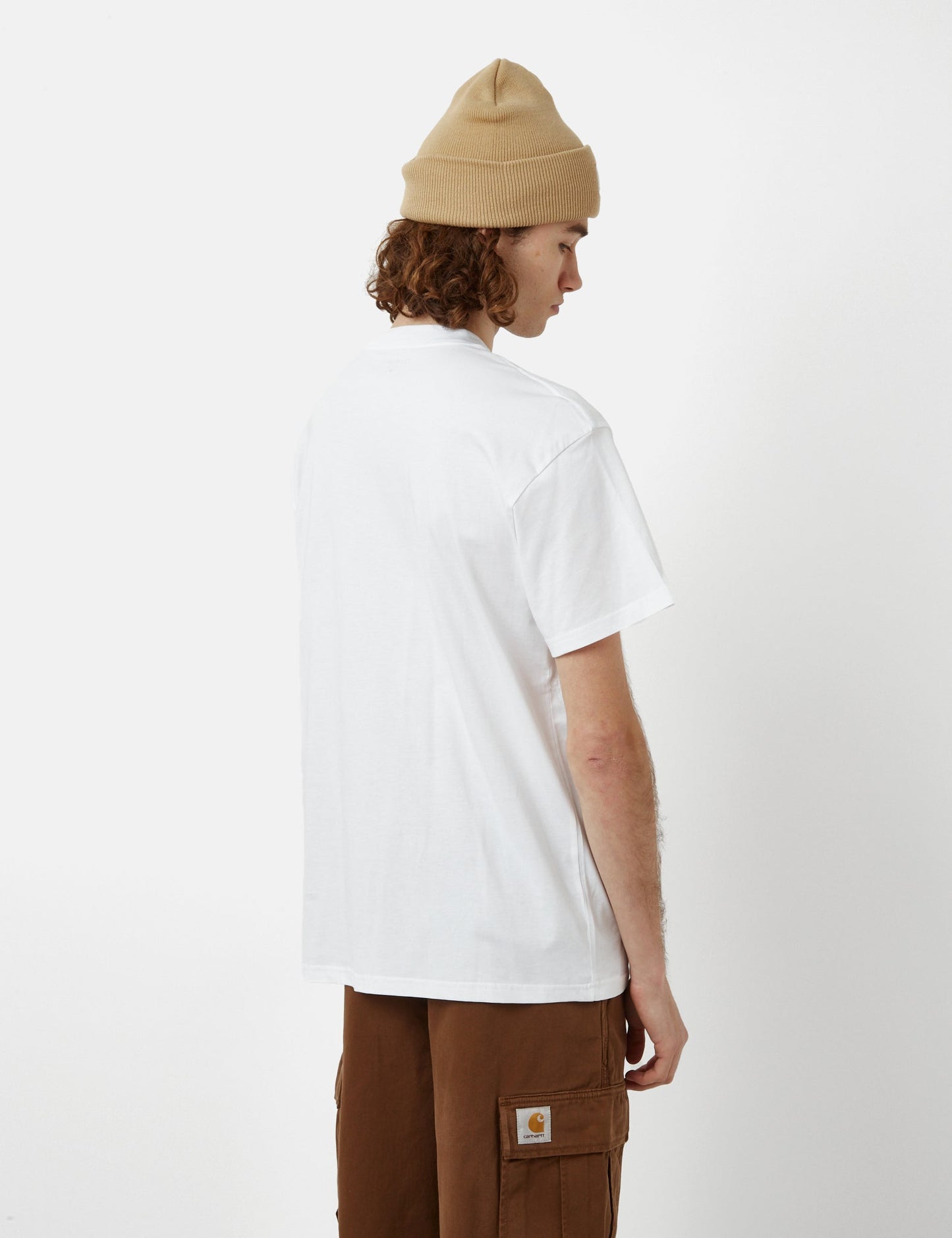 T-shirt Heat Script (Bio) - Blanc