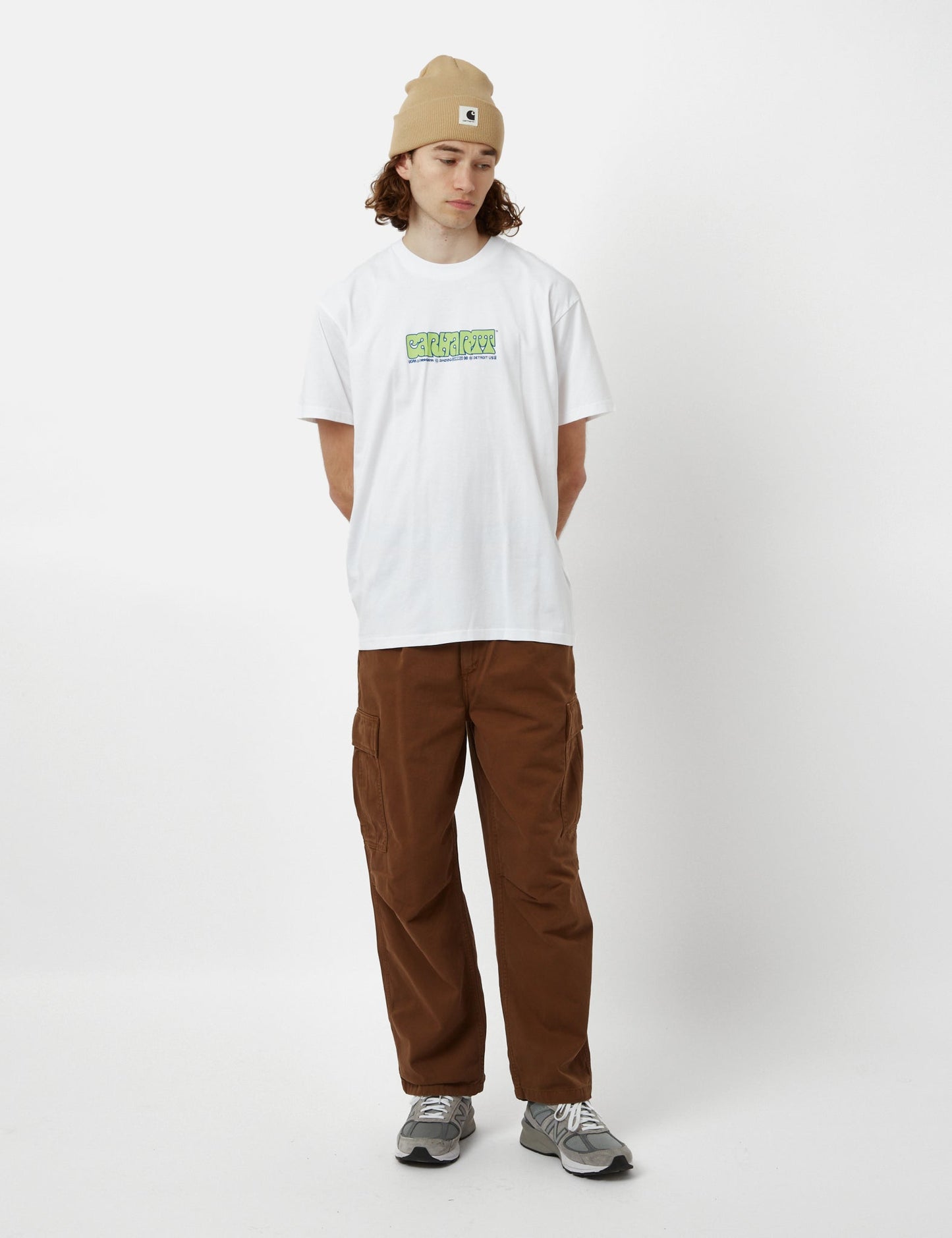 T-shirt Heat Script (Bio) - Blanc