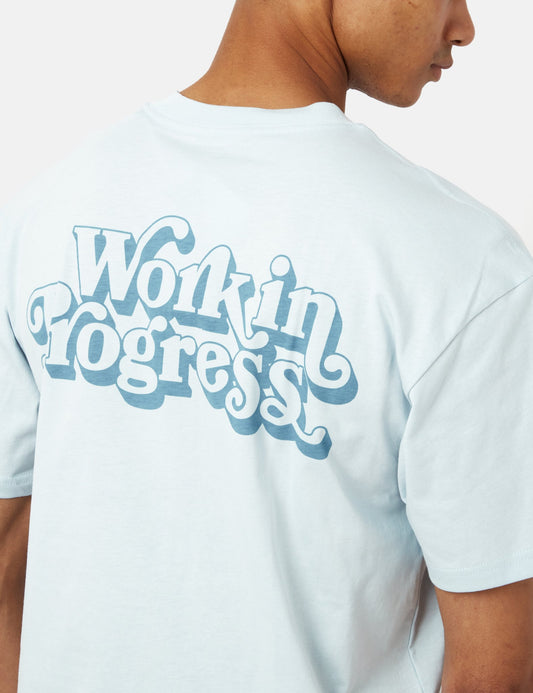 T-shirt Fez (Biologique) - Bleu Icare