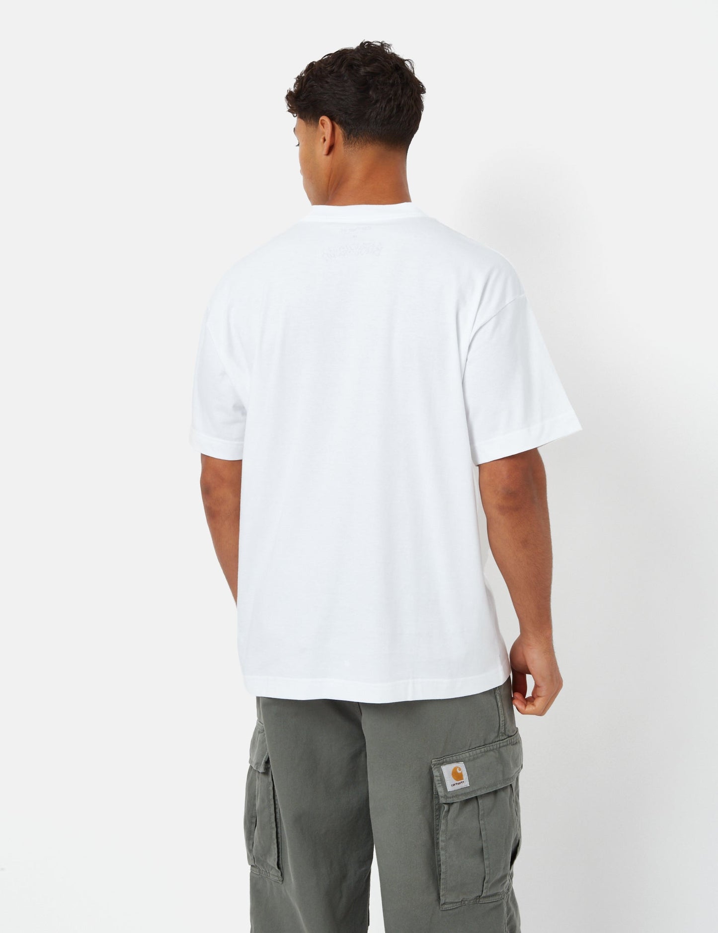 Babybürste Ente T-Shirt (Bio) - Weiß
