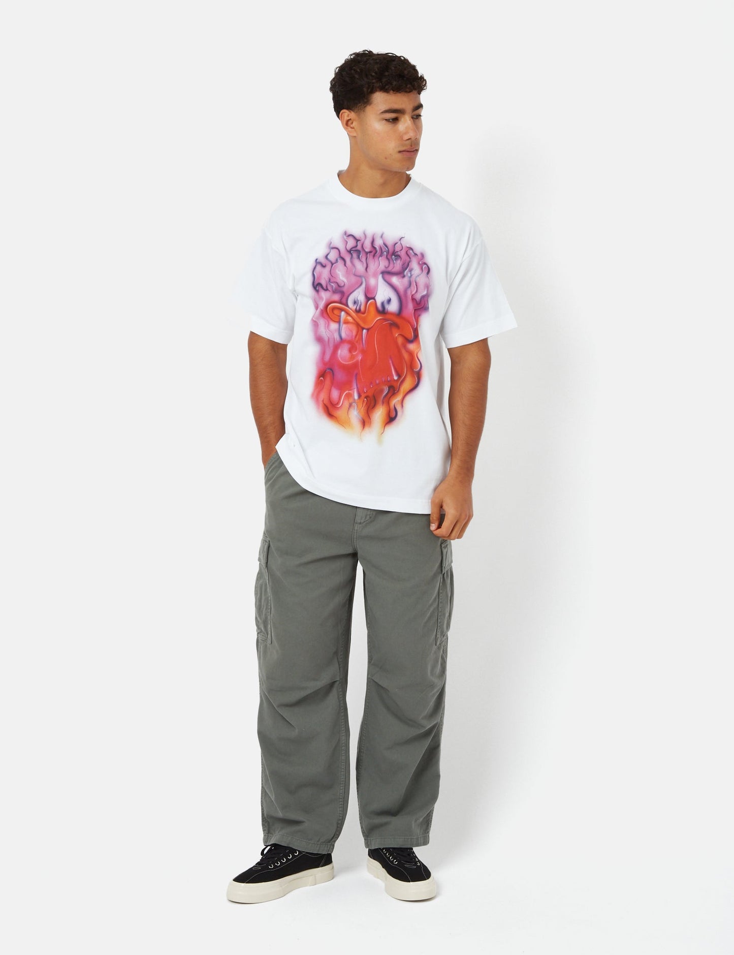 Babybürste Ente T-Shirt (Bio) - Weiß