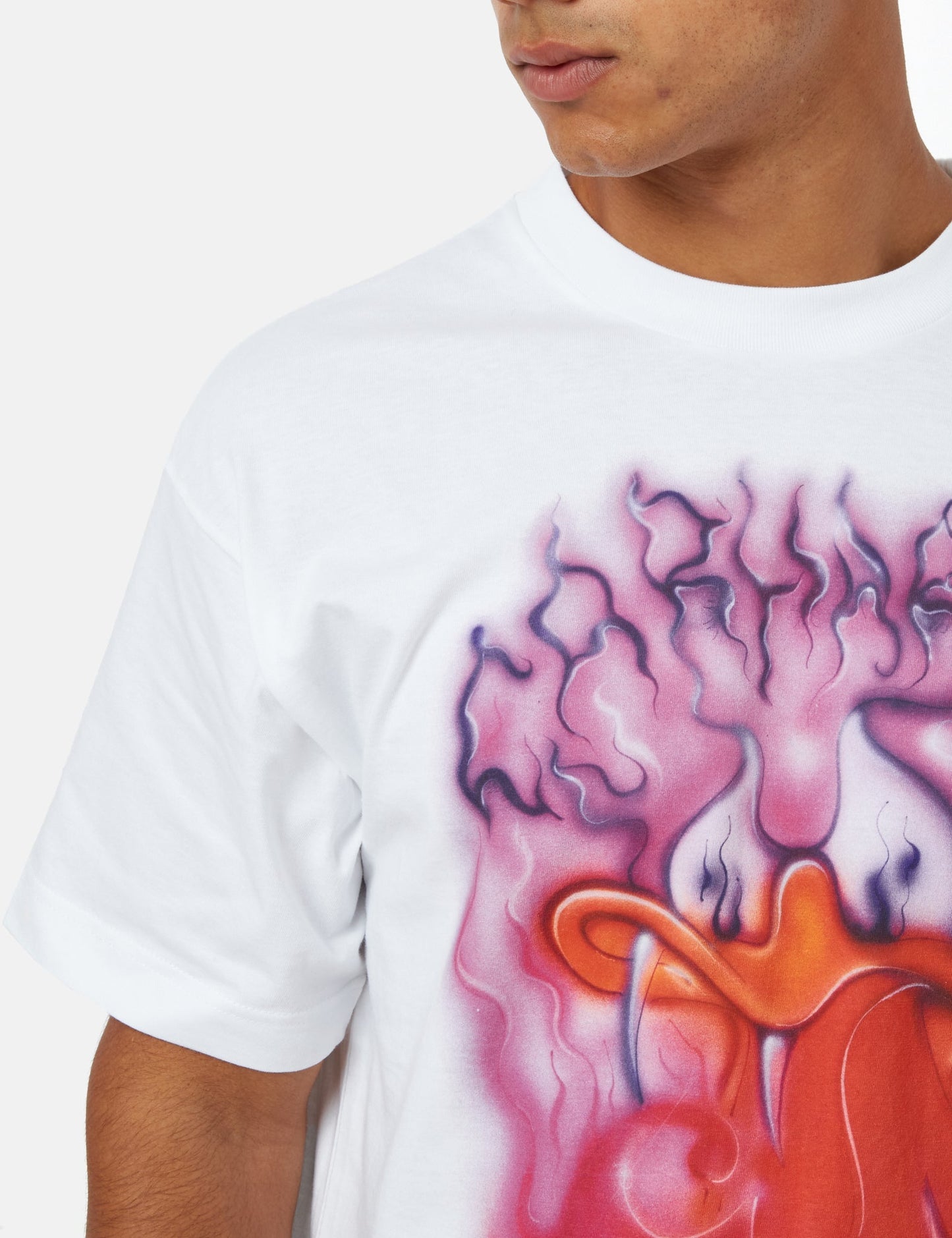 Babybürste Ente T-Shirt (Bio) - Weiß
