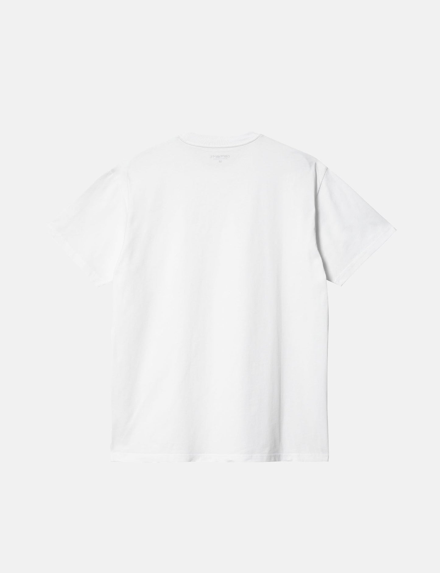 T-shirt Cœur de poche (ample) - Blanc