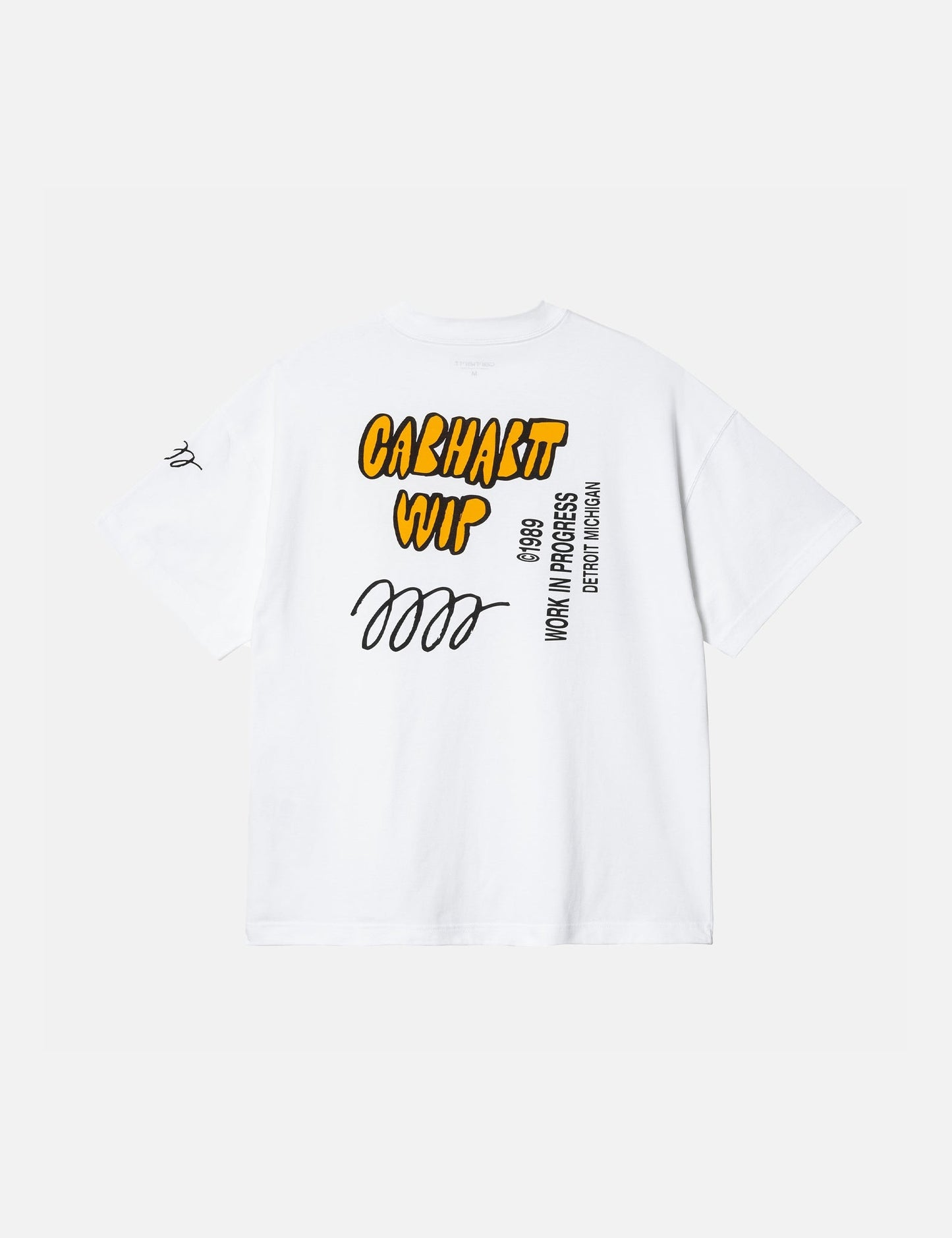 T-shirt Signature (biologique) - Blanc