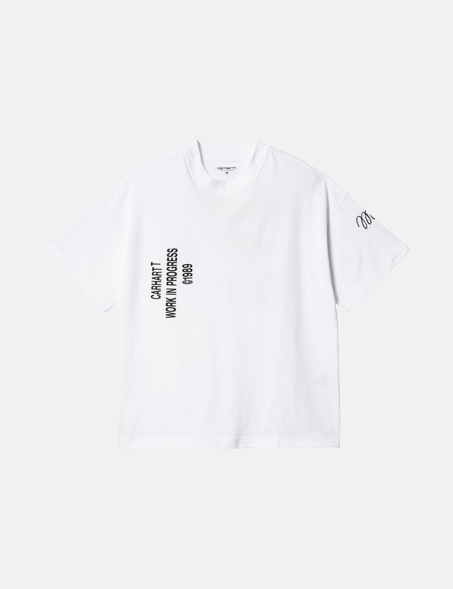 T-shirt Signature (biologique) - Blanc