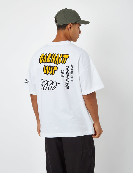 T-shirt Signature (biologique) - Blanc