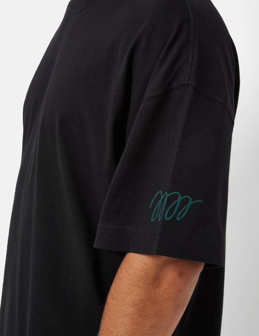 T-shirt signature (biologique) - Noir