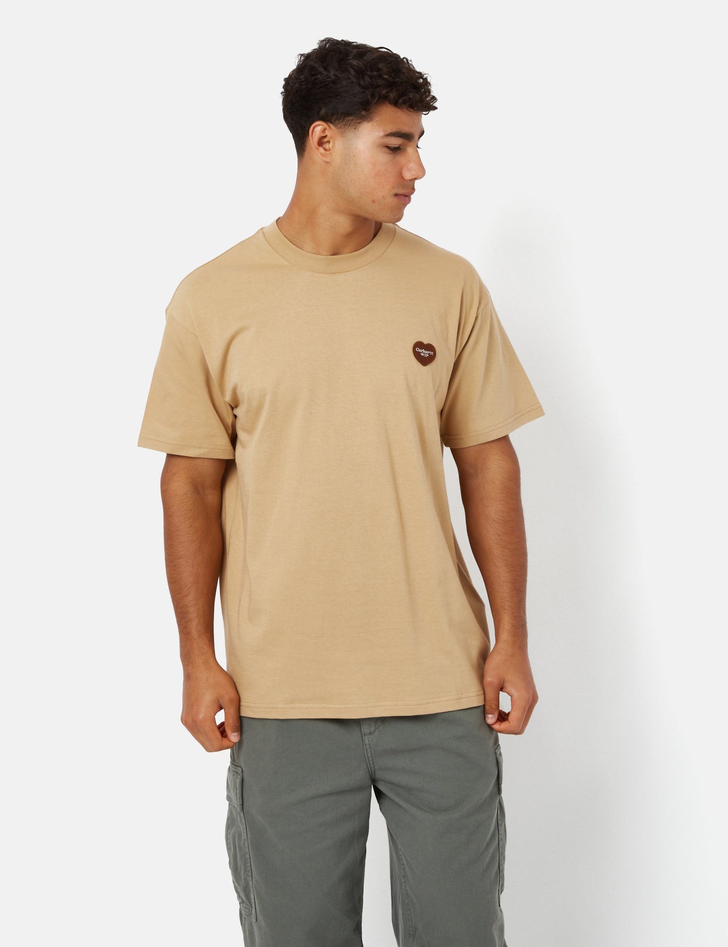 Doppelherz T-Shirt (Bio) - Dusty Hamilton Brown