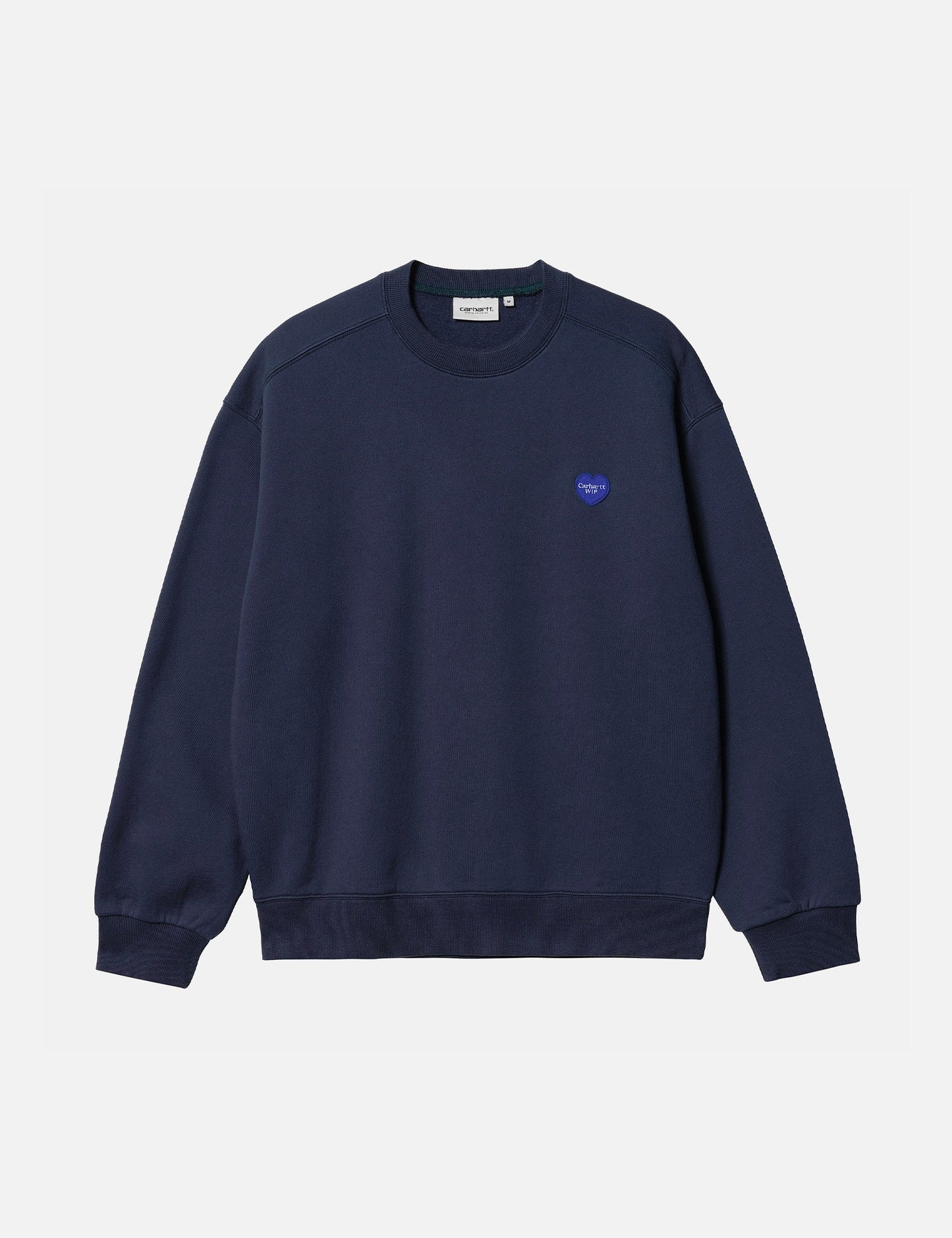 Sweat-shirt Cœur - Gris chiné