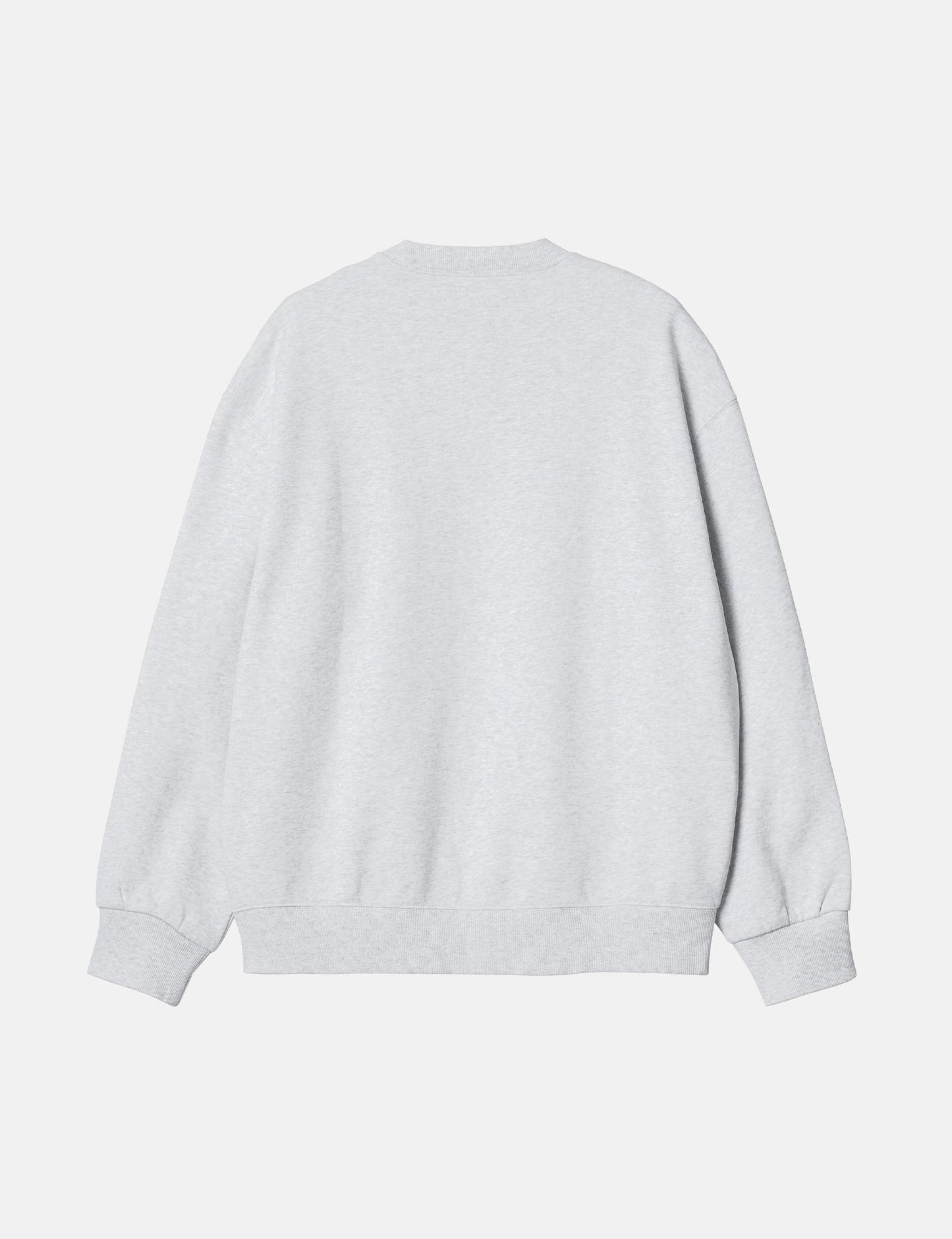 Sweat-shirt Cœur - Gris chiné