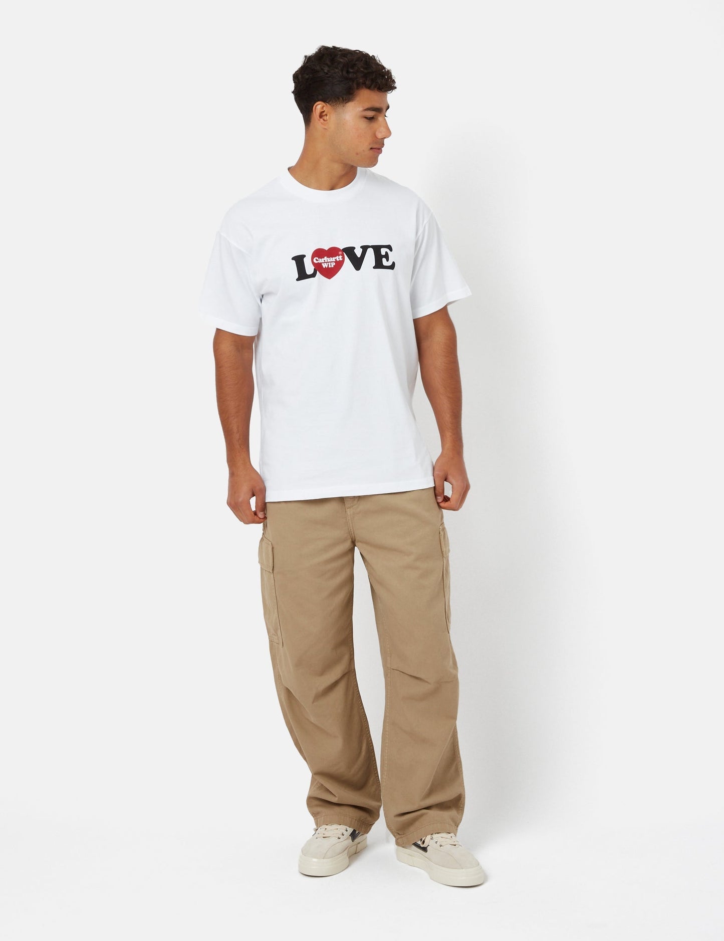 Love T-Shirt (Bio) - Weiß