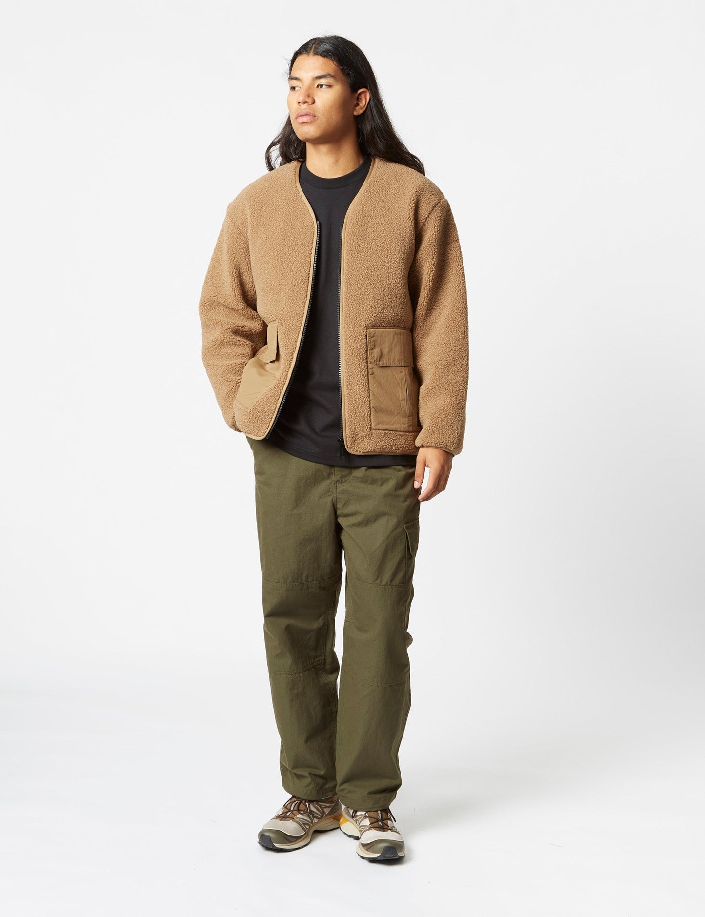 Devin Liner Jacke - Buffalo Brown