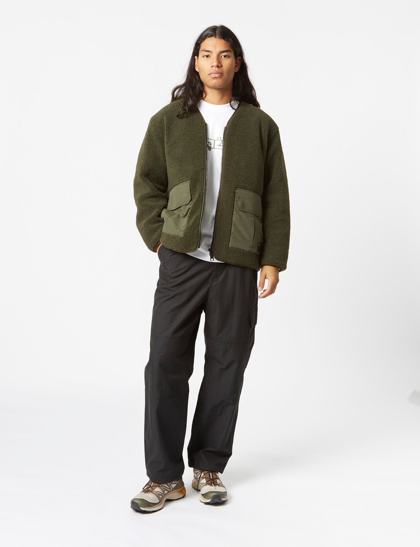Veste doublée Devin - Vert cyprès