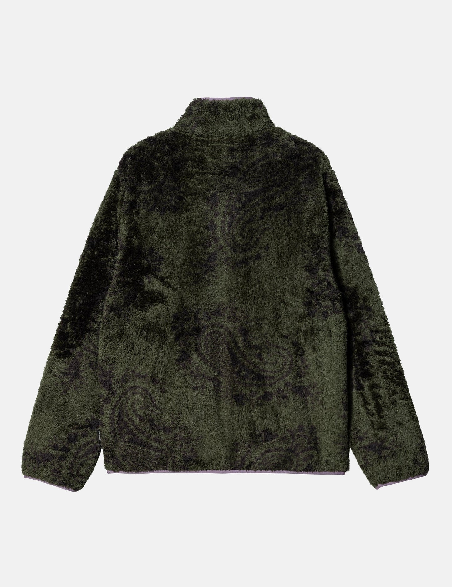 Jebson Sweatjacke (Paisley Big Print) – Plant Green/Glassy Purple