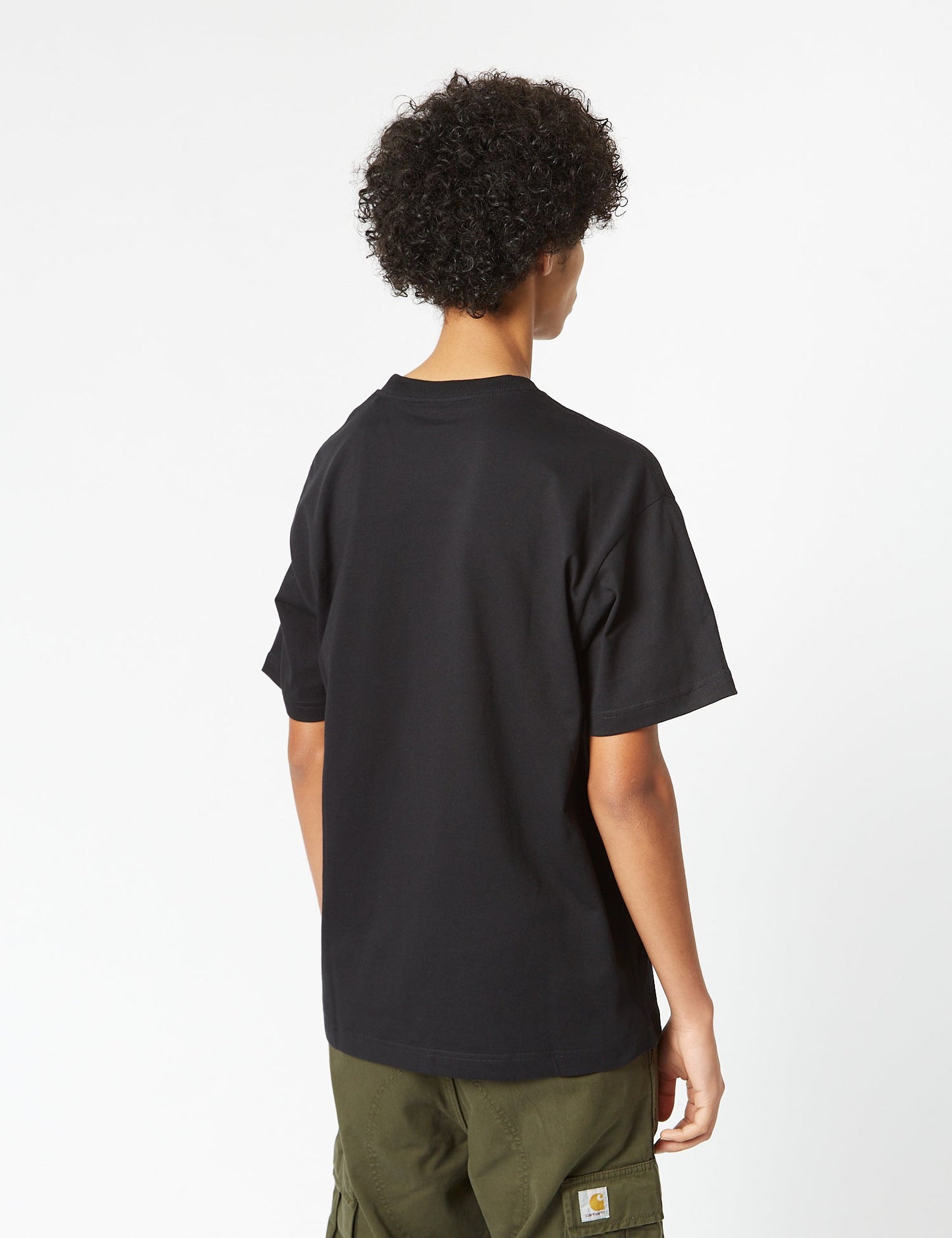 T-shirt « Tendre étreinte » (biologique) - Noir