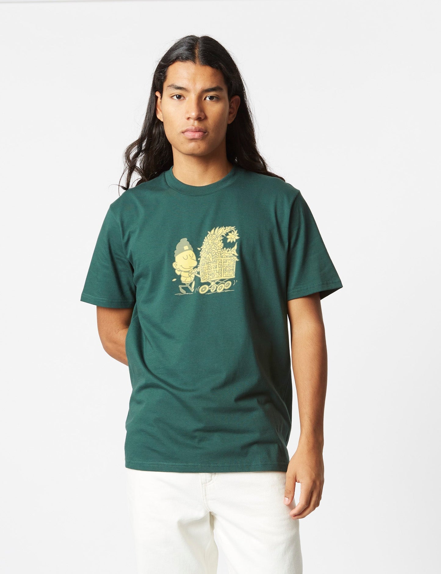 Shopper T-Shirt (Regular) – Schwarz