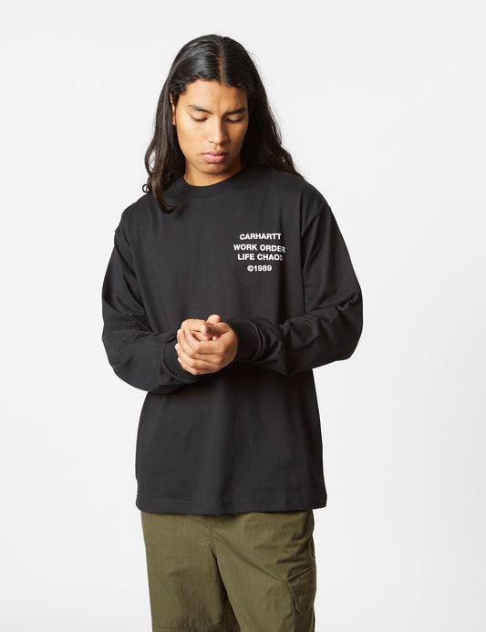 T-shirt Reverse Hammer (Bio) - Noir
