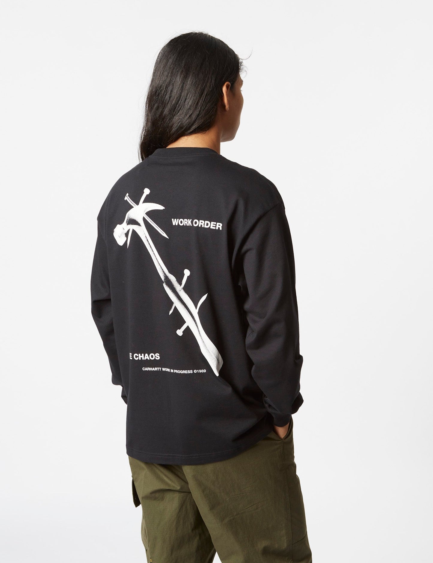 Reverse Hammer T-Shirt (Bio) - Schwarz