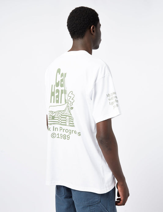 T-shirt maison (ample) - Blanc