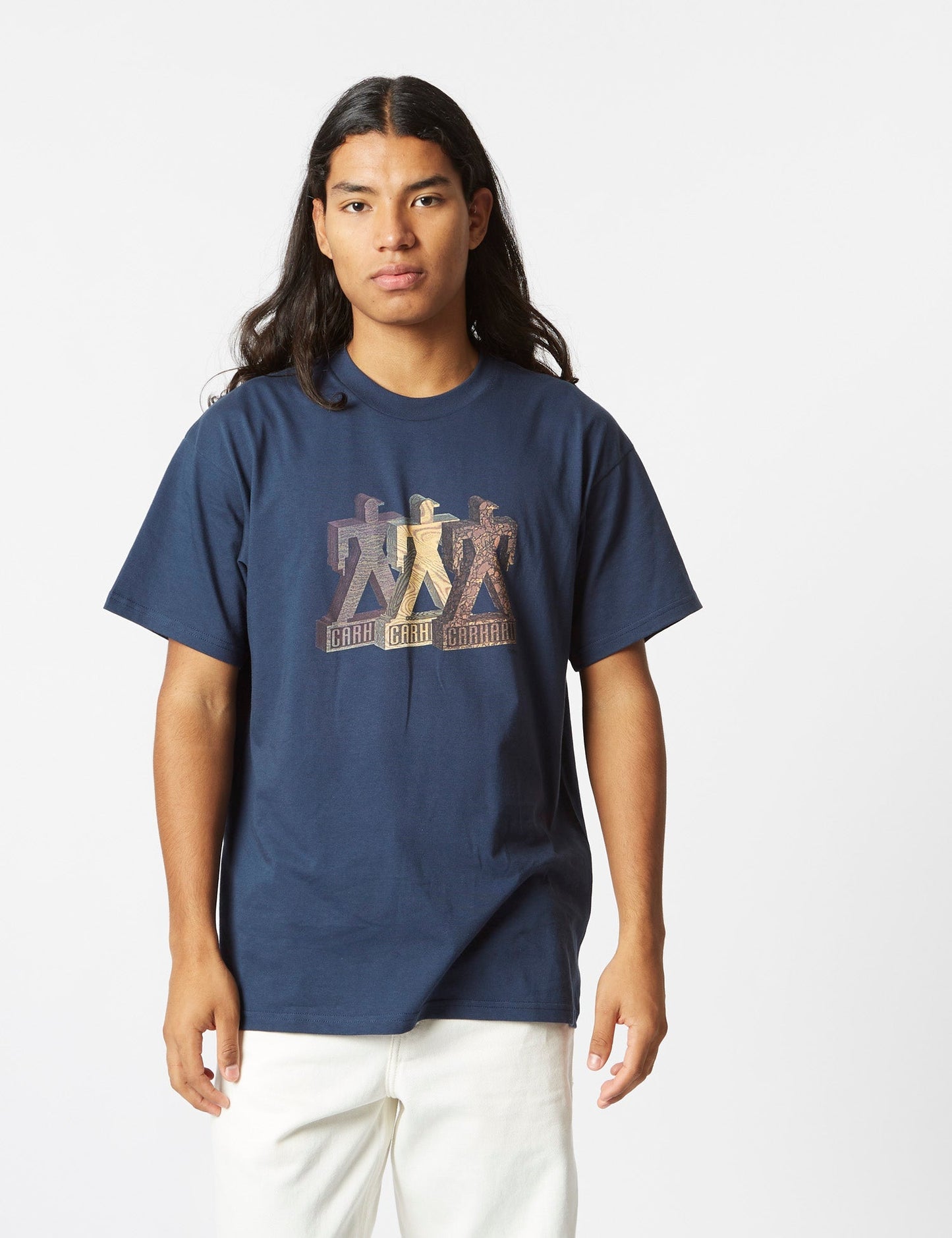 Built T-Shirt (locker geschnitten) - Weiß
