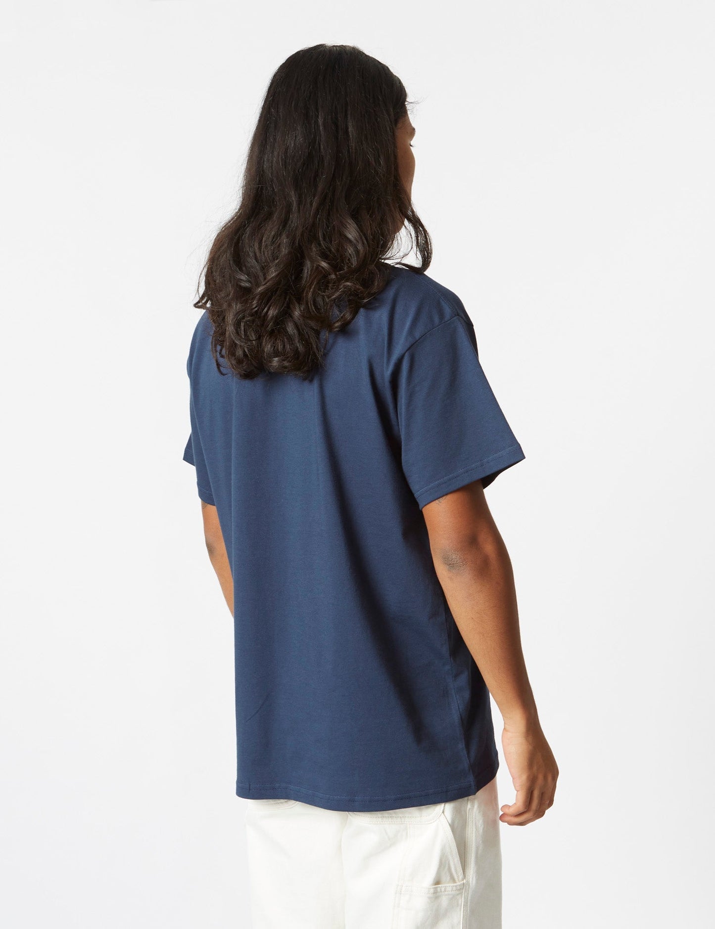 T-Shirt Built (Ample) - Bleu