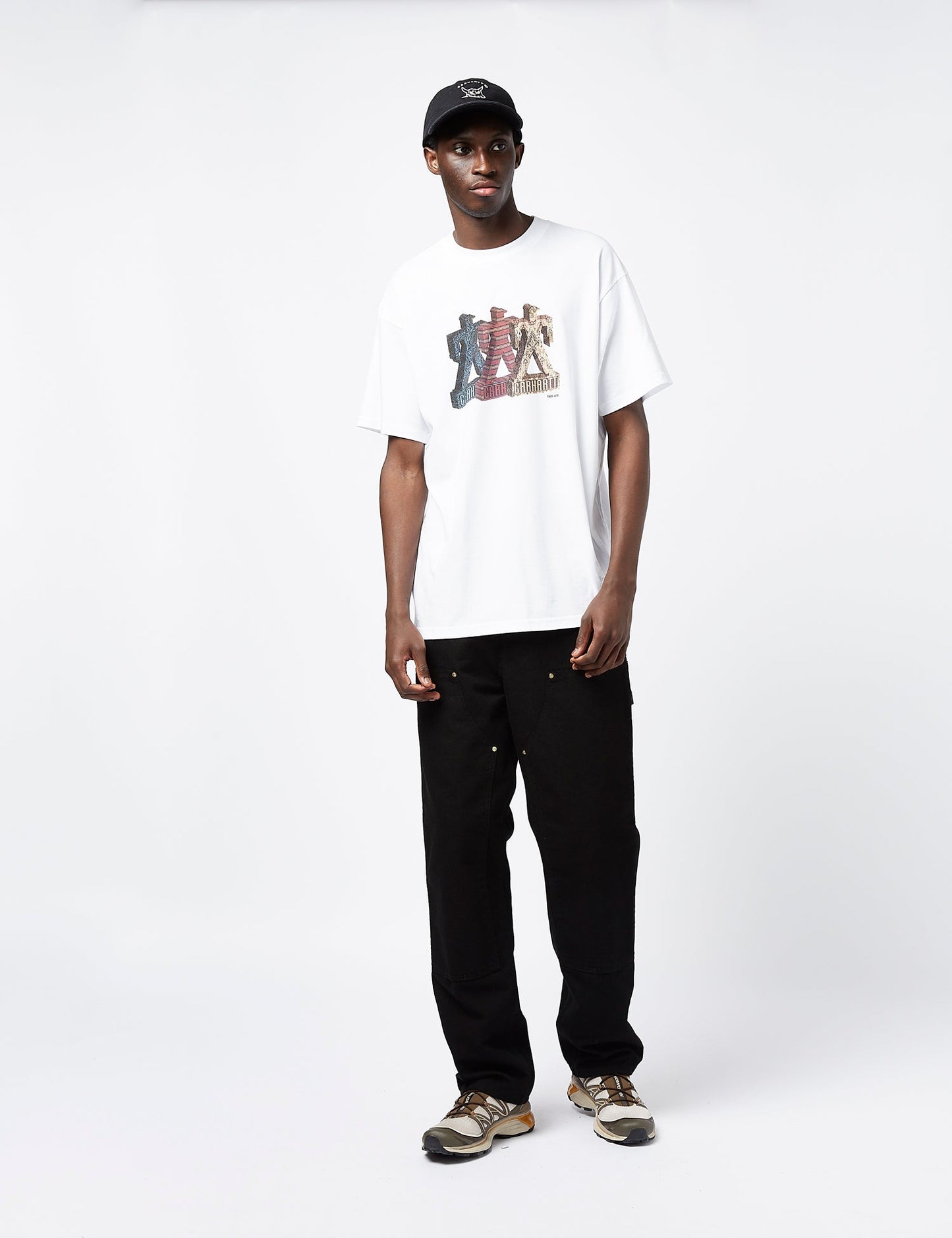 Built T-Shirt (locker geschnitten) - Weiß