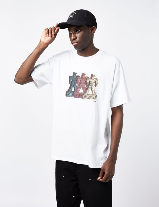 Built T-Shirt (locker geschnitten) - Weiß