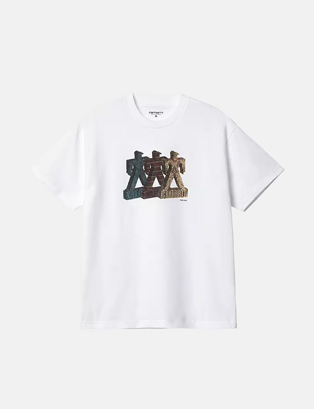 Built T-Shirt (locker geschnitten) - Weiß