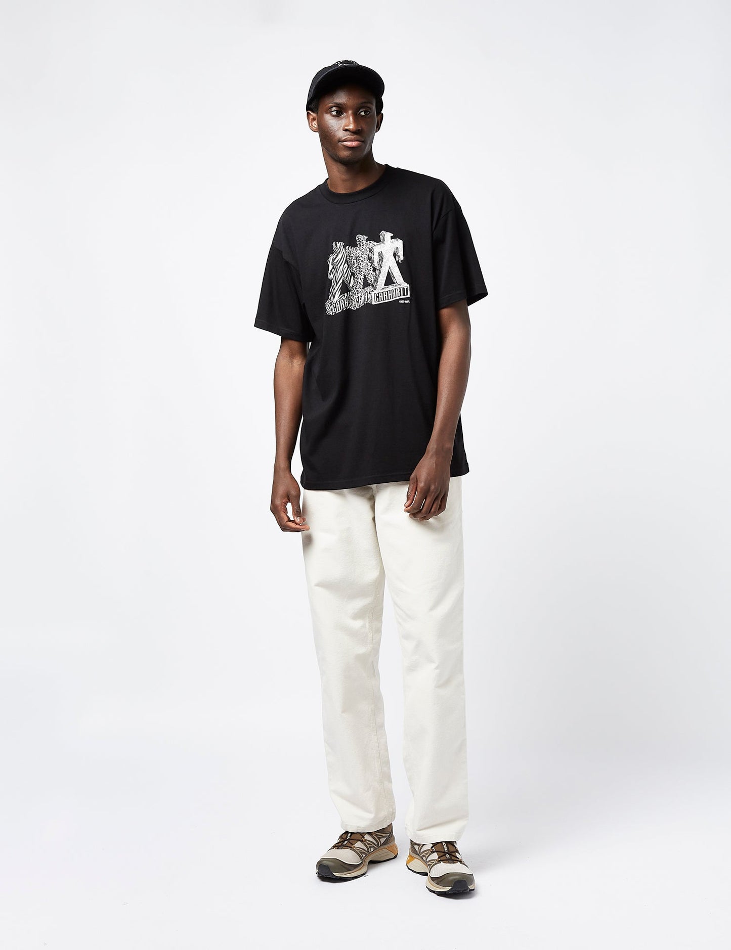 T-shirt Built (coupe ample) - Noir