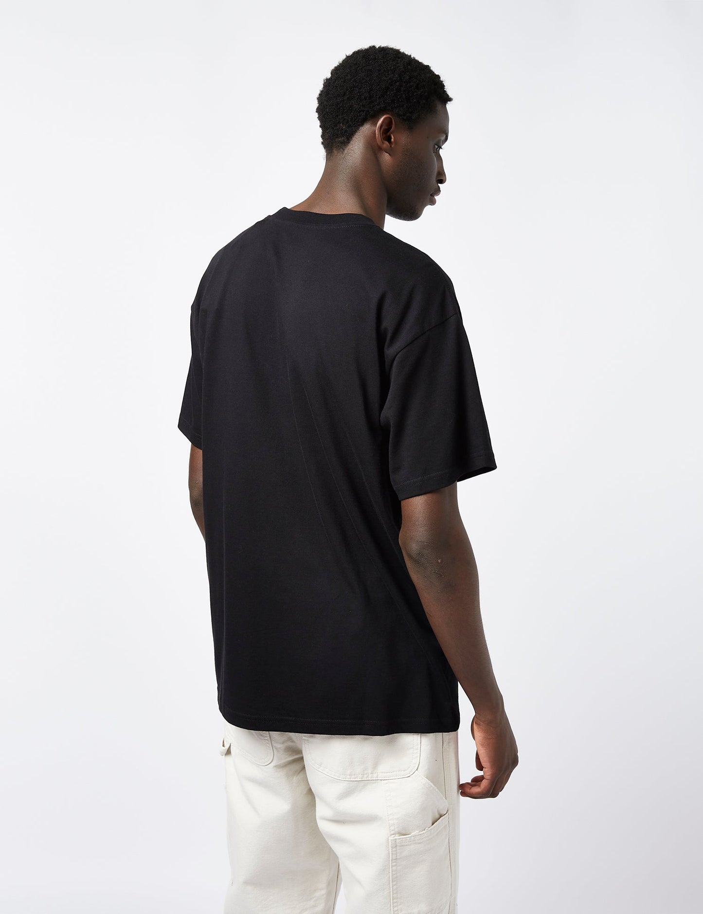 T-shirt Built (coupe ample) - Noir