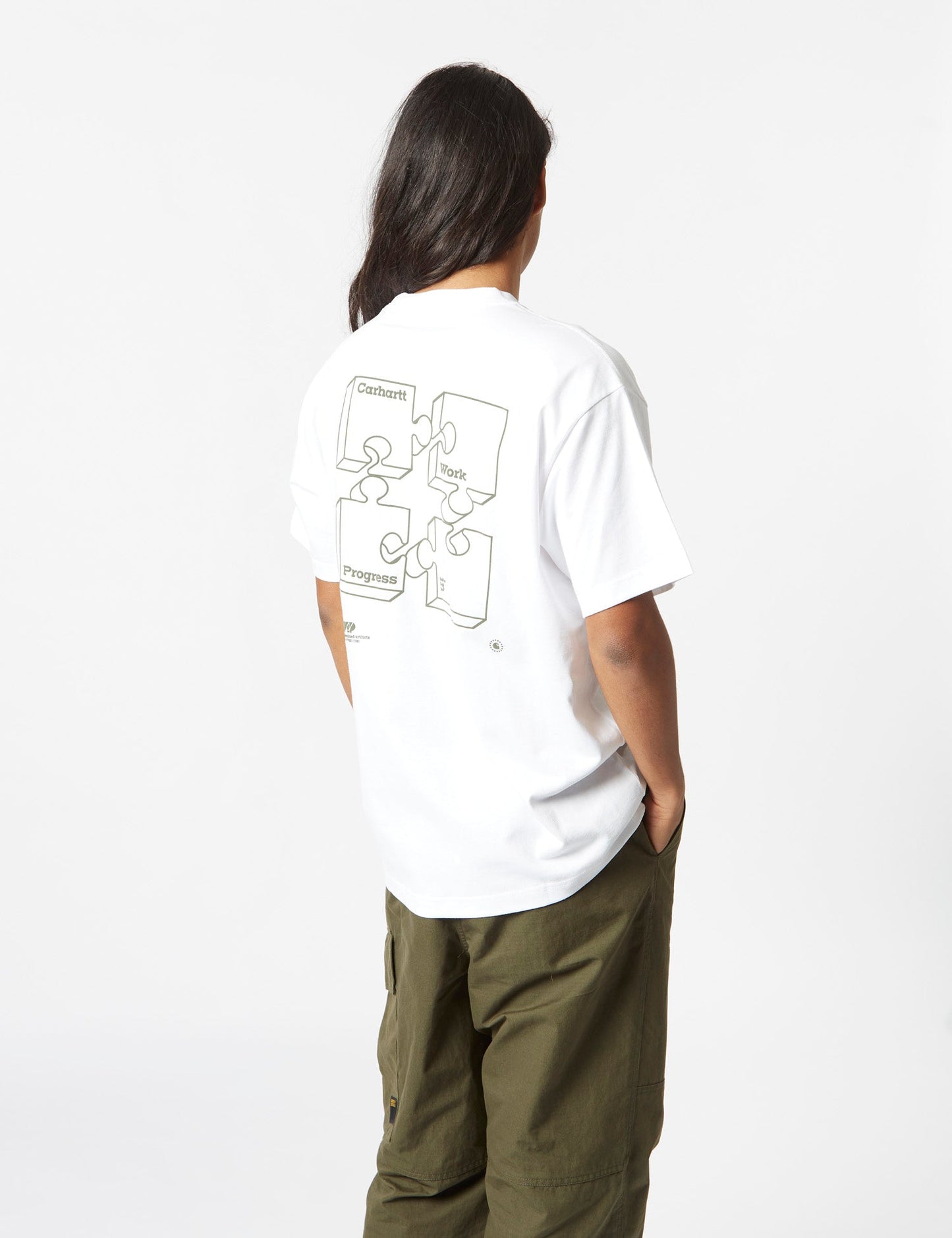 T-Shirt (Bio-Baumwolle) – Weiß
