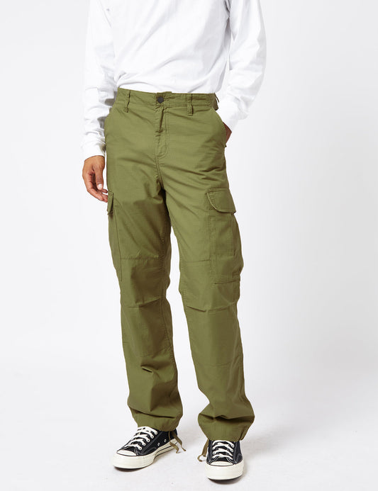 Pantalon cargo régulier - Vert mélèze