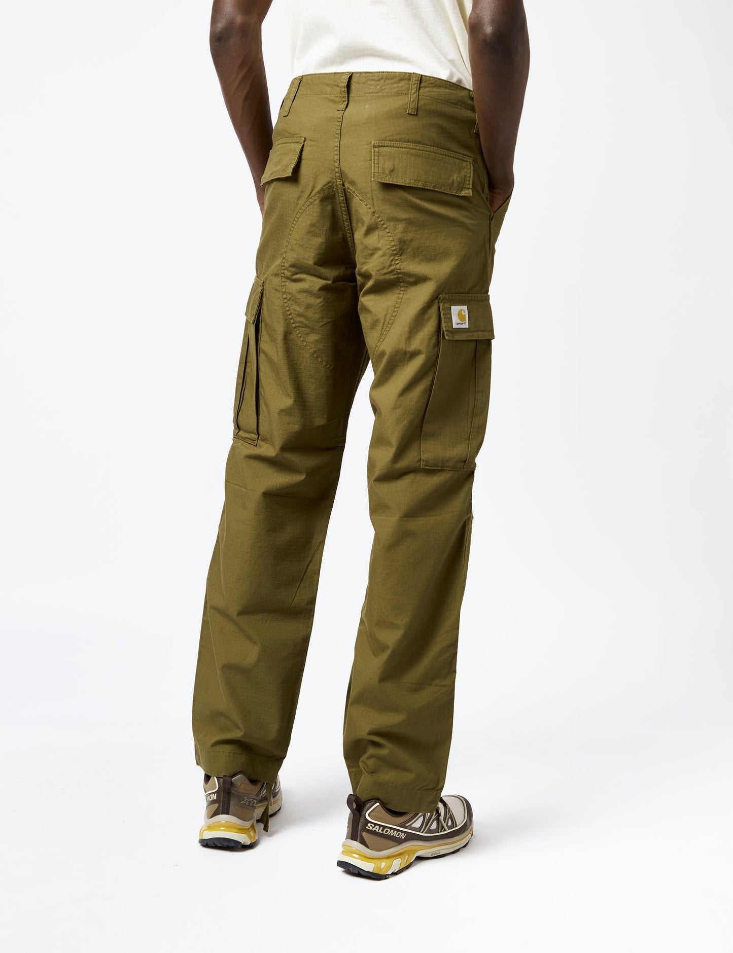 Pantalon cargo classique (Ripstop) - Vert Highland