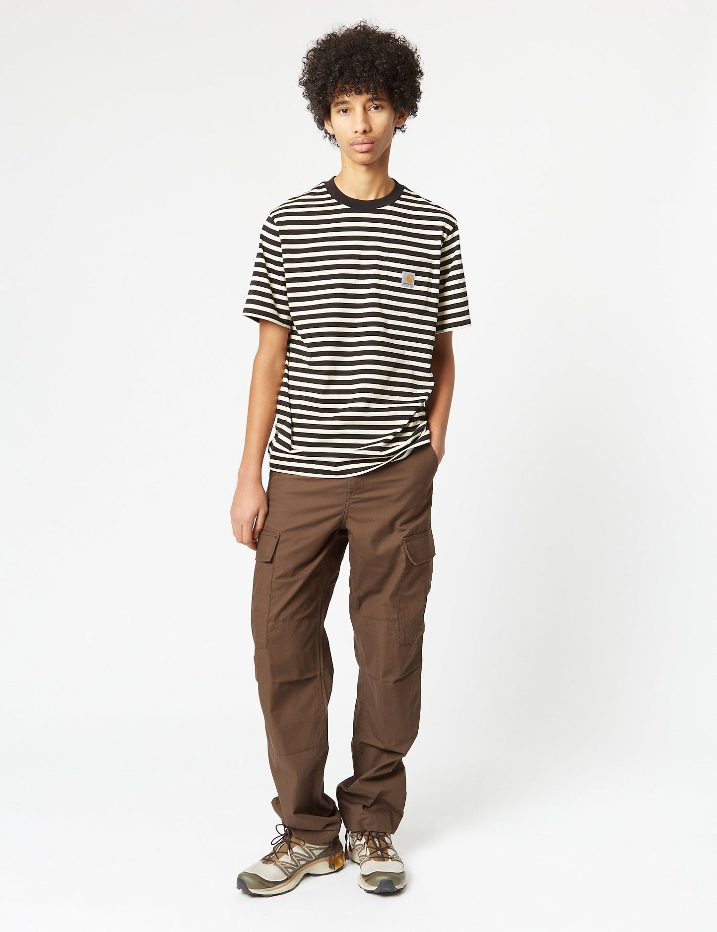 Reguläre Cargohose (Ripstop) – Buckeye Brown