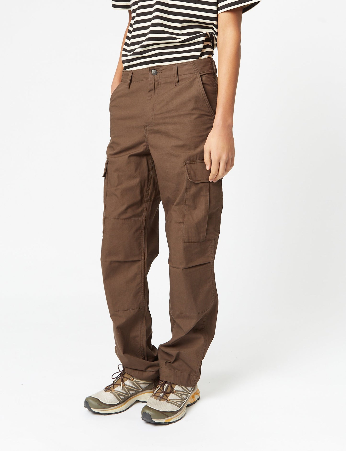Reguläre Cargohose (Ripstop) – Buckeye Brown