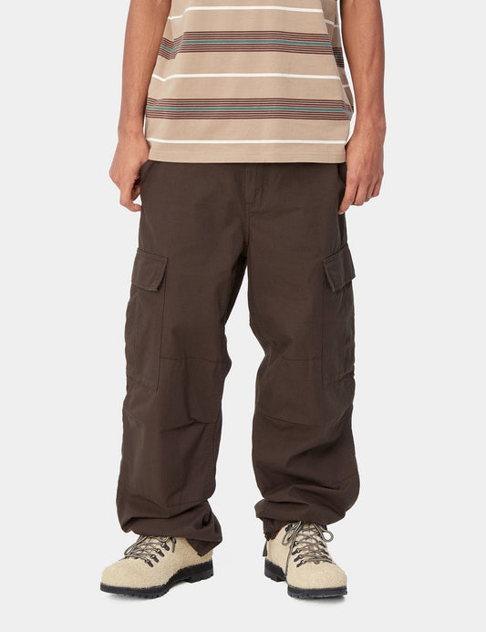 Pantalon Cargo Régulier (Ripstop) - Brun Tabac