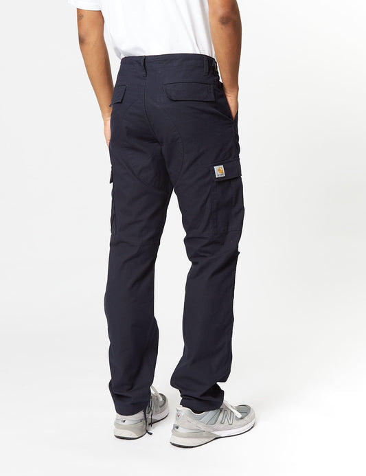 Pantalon Cargo Aviation (Coupe Slim) - Bleu Marine Foncé
